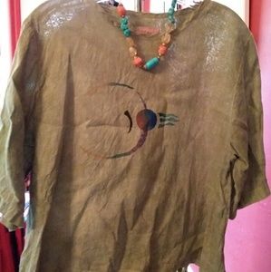 Steel Pony artsy tee